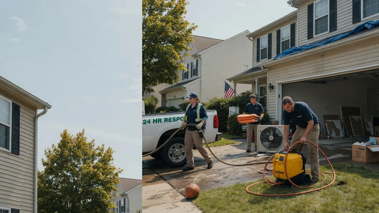 Emergency Water Damage Restoration in Red Hill, PA near me